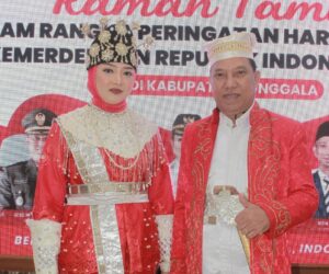 Peringatan HUT ke-80 RI di Donggala Meriah, Bupati Wajibkan OPD Tampil dengan Busana Adat